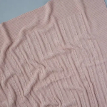 Фотография товара Плед вязаный Little Star Араны ваниль, пудра 90х90 см