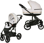 Фотография товара Коляска Pituso Luna 2 в 1 Кожа White Gold