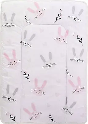 Матрац для пеленания BamBola люкс зайцы 70х50 см