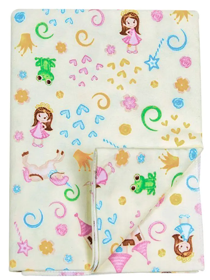 Пеленка фланелевая Amarobaby Sense Принцесса