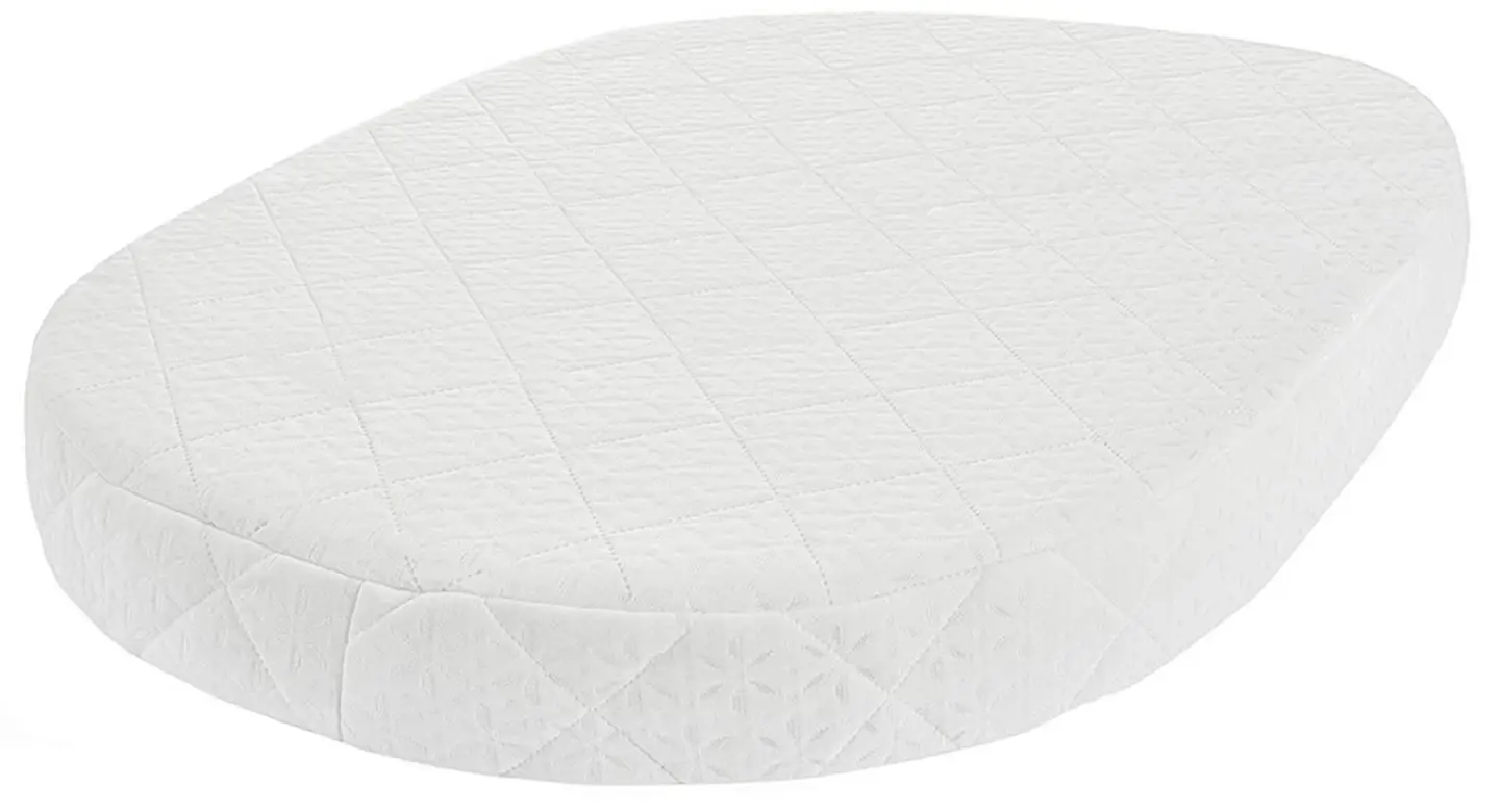 Матрас AmaroBaby с эффектом памяти Healthy Baby овальный 125х75х12 см