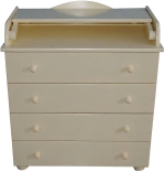 Фотография товара Комод Няня Классик с разделителем, белый