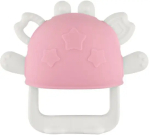 Фотография товара Прорезыватель силиконовый на руку Крабик Roxy Kids, розоый