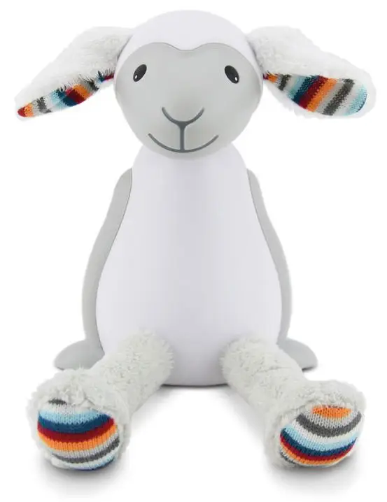 Ночник Zazu Барашек Фин серый