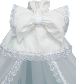 Фотография товара Балдахин с кружевом AmaroBaby  Pearly белый 150x300 см
