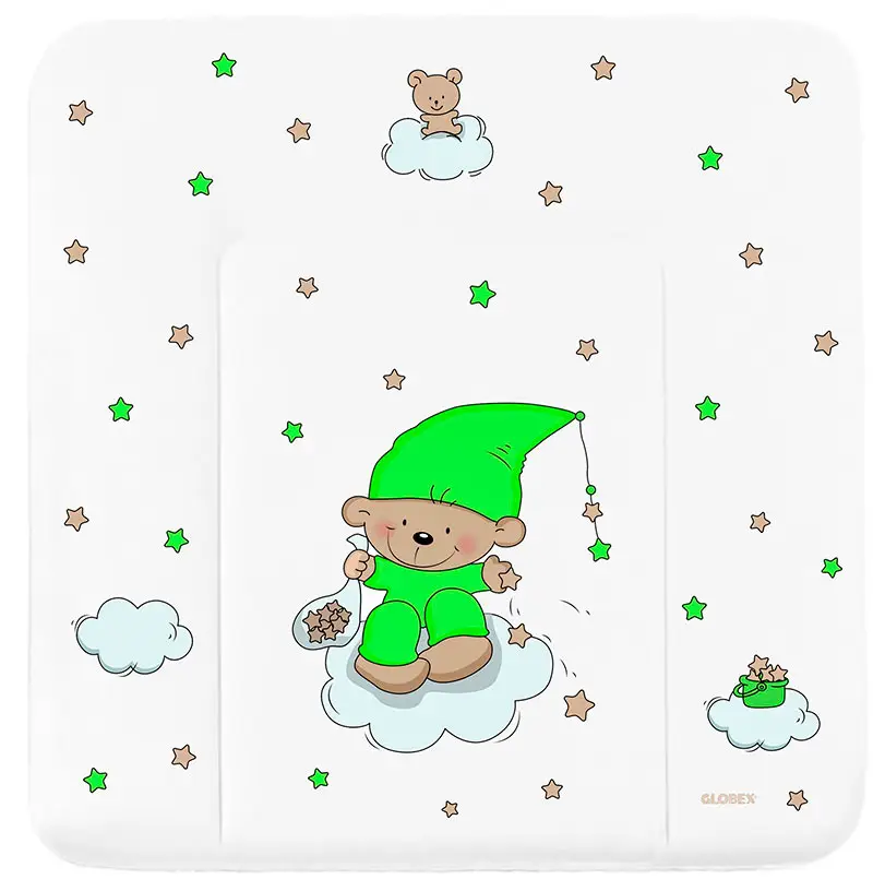 Матрац для пеленания мягкий Globex Люкс Гном на облаке 82х72 см