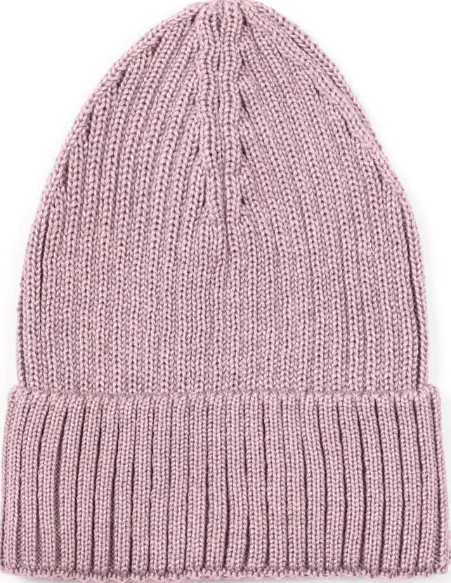 Шапка детская вязаная Amarobaby Pure Love Tot, 42-44, демисезонная, пудровый