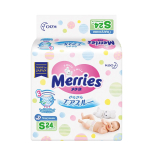 Подгузники Merries 24 штуки S 4-8 кг