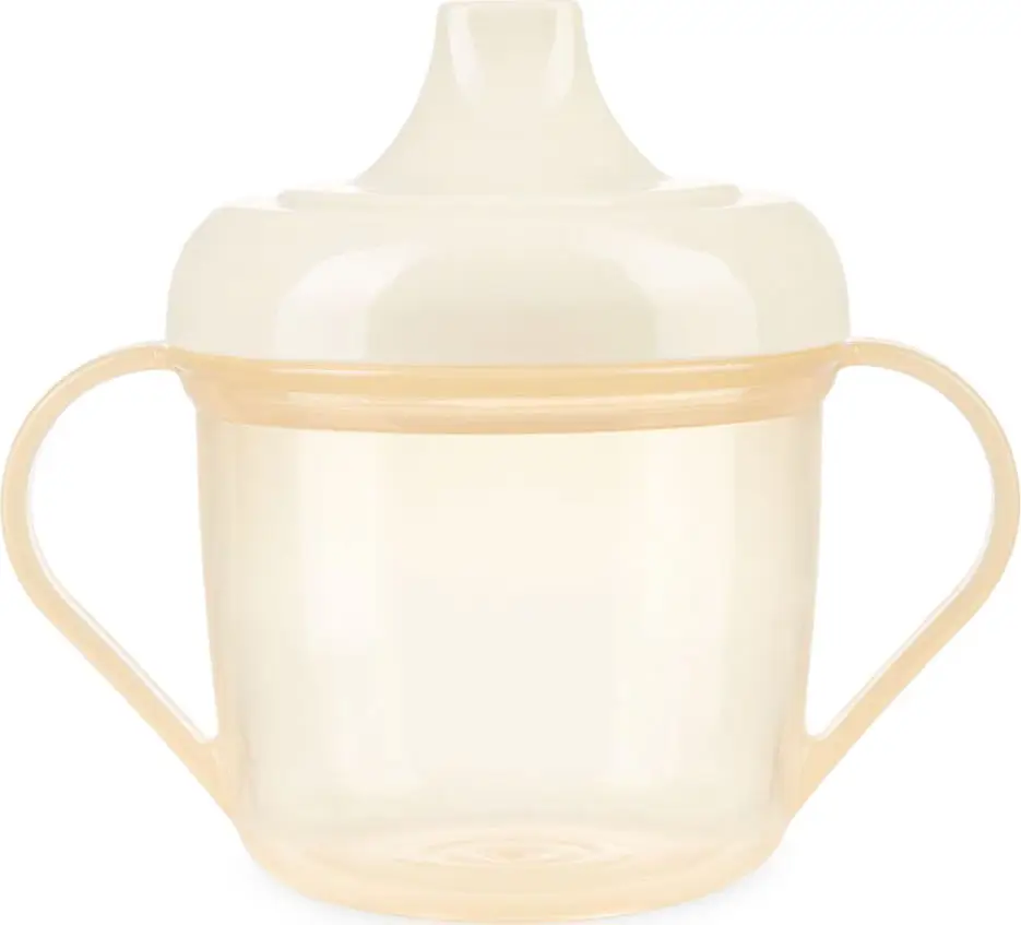 Поильник с ручками Happy Baby, 170мл, milky