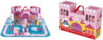 Фотография товара Игровой набор "Замок принцессы": чемоданчик-замок, 16 пазлов, 28 аксессуаров