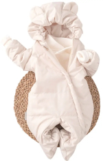 Фотография товара Комбинезон Топтыжка демисезонный, капучино, размер 24, рост 74-80 см