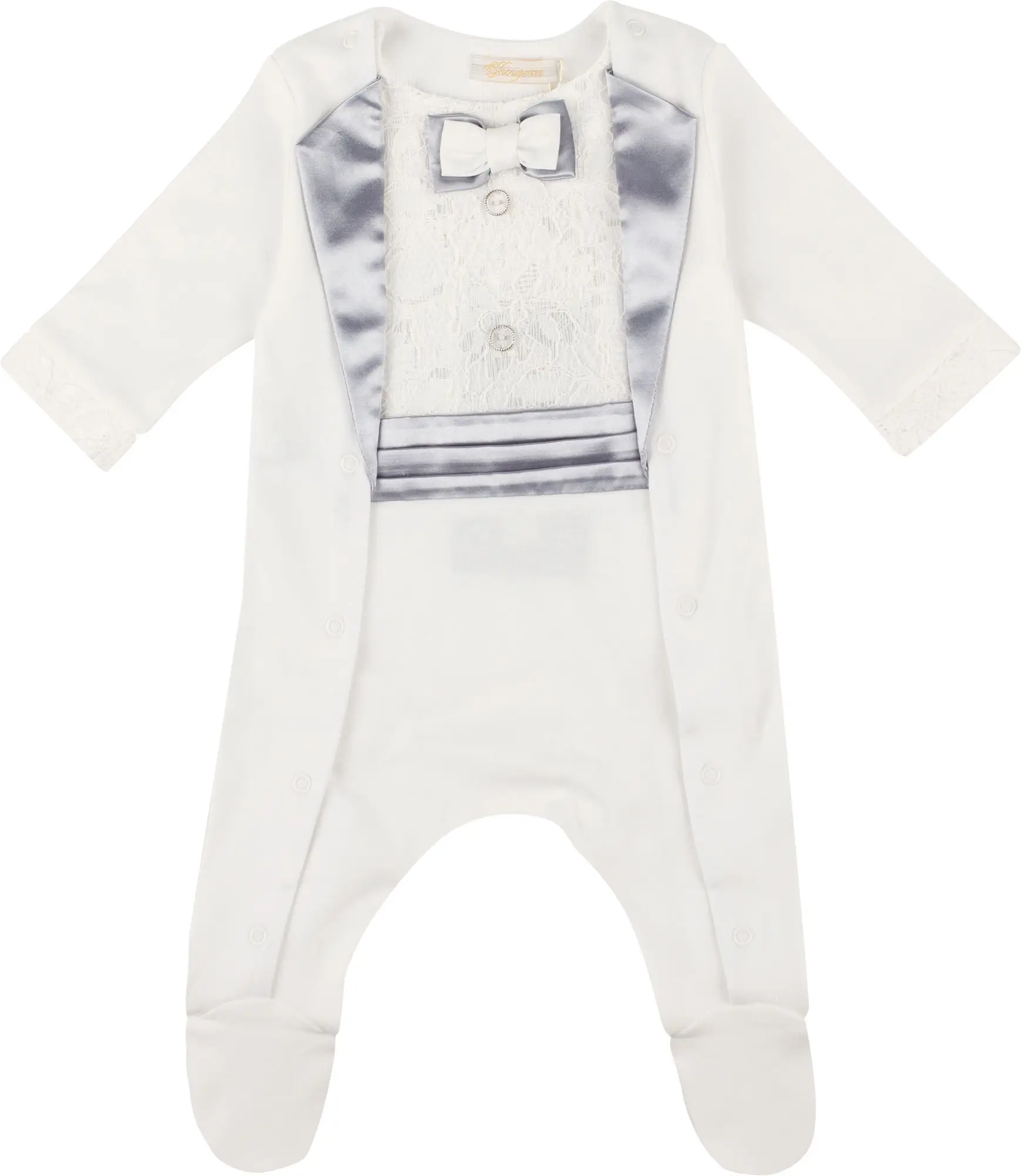 Комплект нарядный Choupette Церемония с декоративным фраком, экрю 62