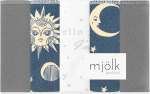 Фотография товара Набор платочков-слюнявчиков Mjolk Солнце и Луна, 20х20 см