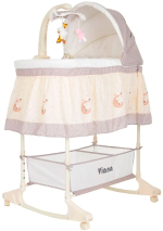 Фотография товара Колыбель Pituso Viana 3 в 1 на колёсах Vanilla