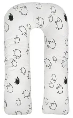 Фотография товара Наволочка к подушке для беременных AmaroBaby U-образная Овечки