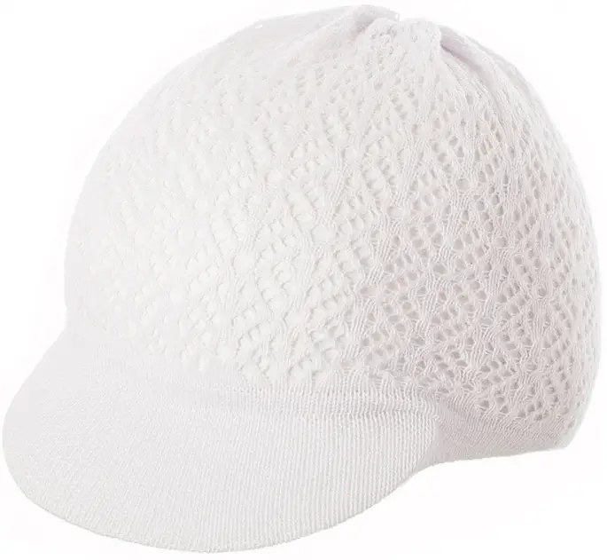 Головной убор детский кепи, р. 44-46, белый, арт Cl-15