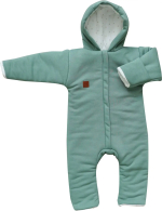 Фотография товара Комбинезон Bunnyphant для малыша из футера, оливковый