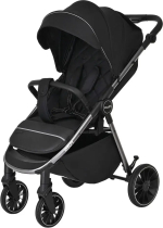 Фотография товара Коляска Pituso Ruta, прогулочная, Black/Черный/чехол на ножки/PU
