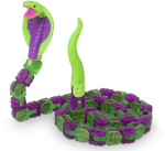 Фотография товара Антистресс-игрушка Klixx Creaturez Кобра, фиолетовая