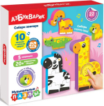 Фотография товара Азбукварик Музыкальные пазлы. Собери зоопарк