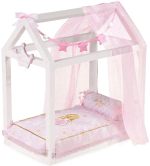 Кроватка для куклы с аксессуарами DeCuevas Toys серии Мария 55 см