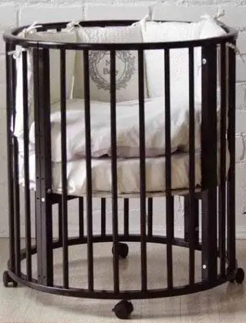 Кроватка Loona Cassia, венге, глянец