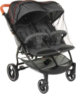 Фотография товара Москитная сетка для двойни, черная, BamBola