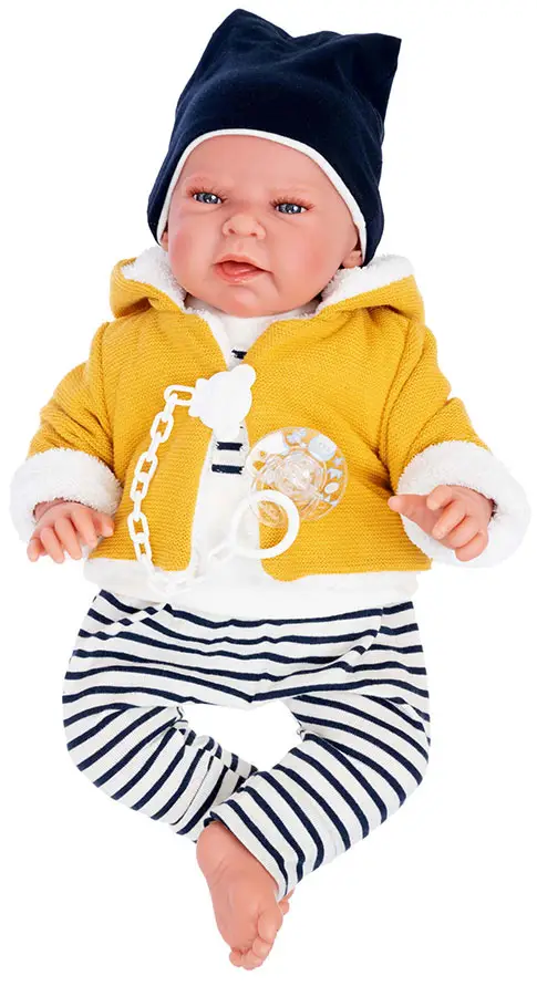 Кукла Antonio Juan Лео в жёлтом, 40 см 3302