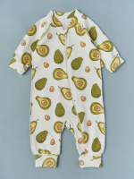Фотография товара Комбинезон Little Star Авокадо интерлок, крем 68