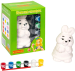 Набор для творчества Bondibon Копилка-подарок Зайчик