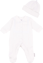 Фотография товара Комплект на выписку с шапочкой Наследник Выжанова 2 предмета 56-36 экрю