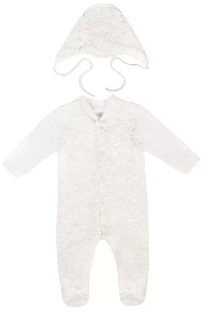 Фотография товара Комплект для девочек 2 предмета (цв. экрю, р. 56-36)