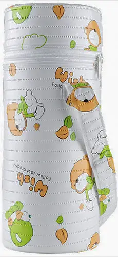 Термоблок для одной бутылочки с пластиковой вставкой Бусинка