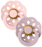Фотография товара Набор пустышек Bibs Boheme Blossom, Dusky Lilac 0-6 месяцев
