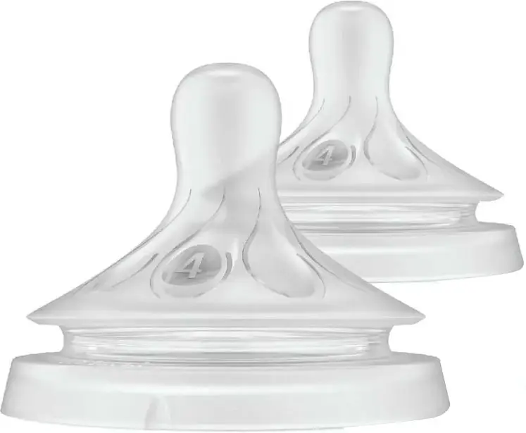 Соска Natural Response Philips Avent, силикон, от 3 месяцев, арт. SCY964/02