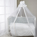 Фотография товара Комплект постельных принадлежностей для детей Perina Toys Зверюшки голубые