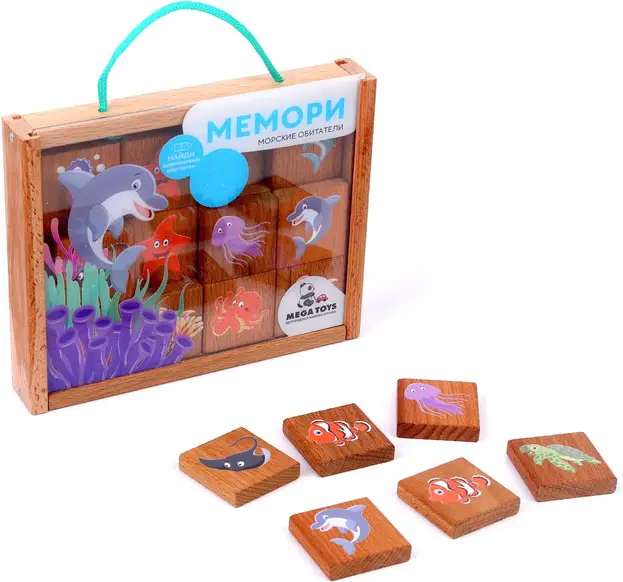 Игра настольная ПК Лидер Мемори Подводный мир