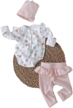 Фотография товара Комплект 3 предмета Первые Цветы-3, конфетти, размер 18, рост 56-62 см