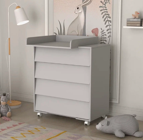 IN СMB Комод CAMBRIDGE 800/4 цвет серый