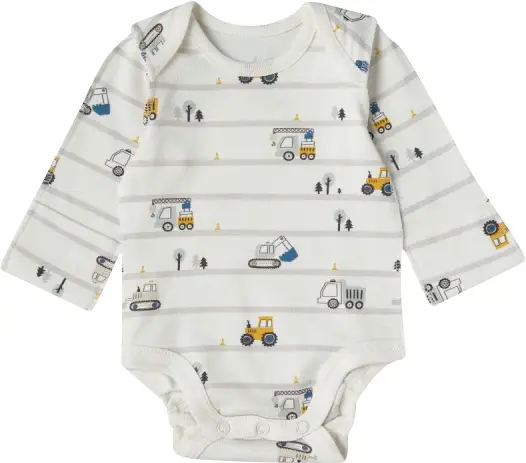 Боди Little Star Машинки крем 74