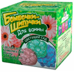 Набор Инновации для детей 732 Бомбочки-шипучки Цветущий сад