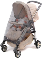 Москитная сетка BamBola Прогулка с клевантами, серый Москитная сетка BamBola Прогулка с клевантами, серый