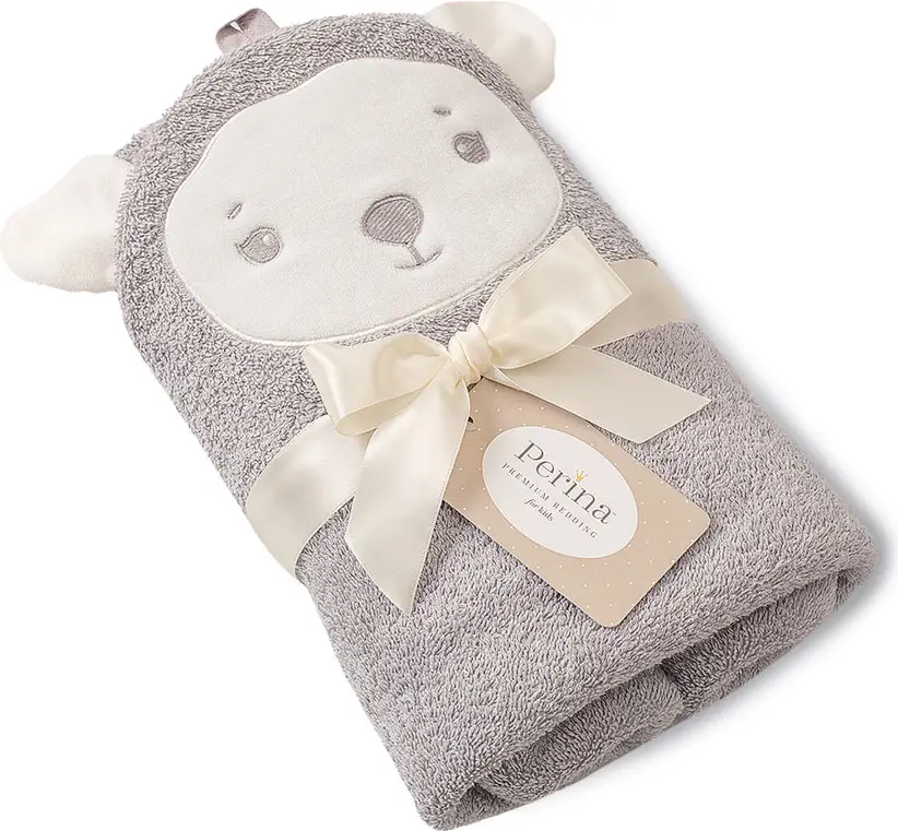 Полотенце детское Perina Muzzle серый