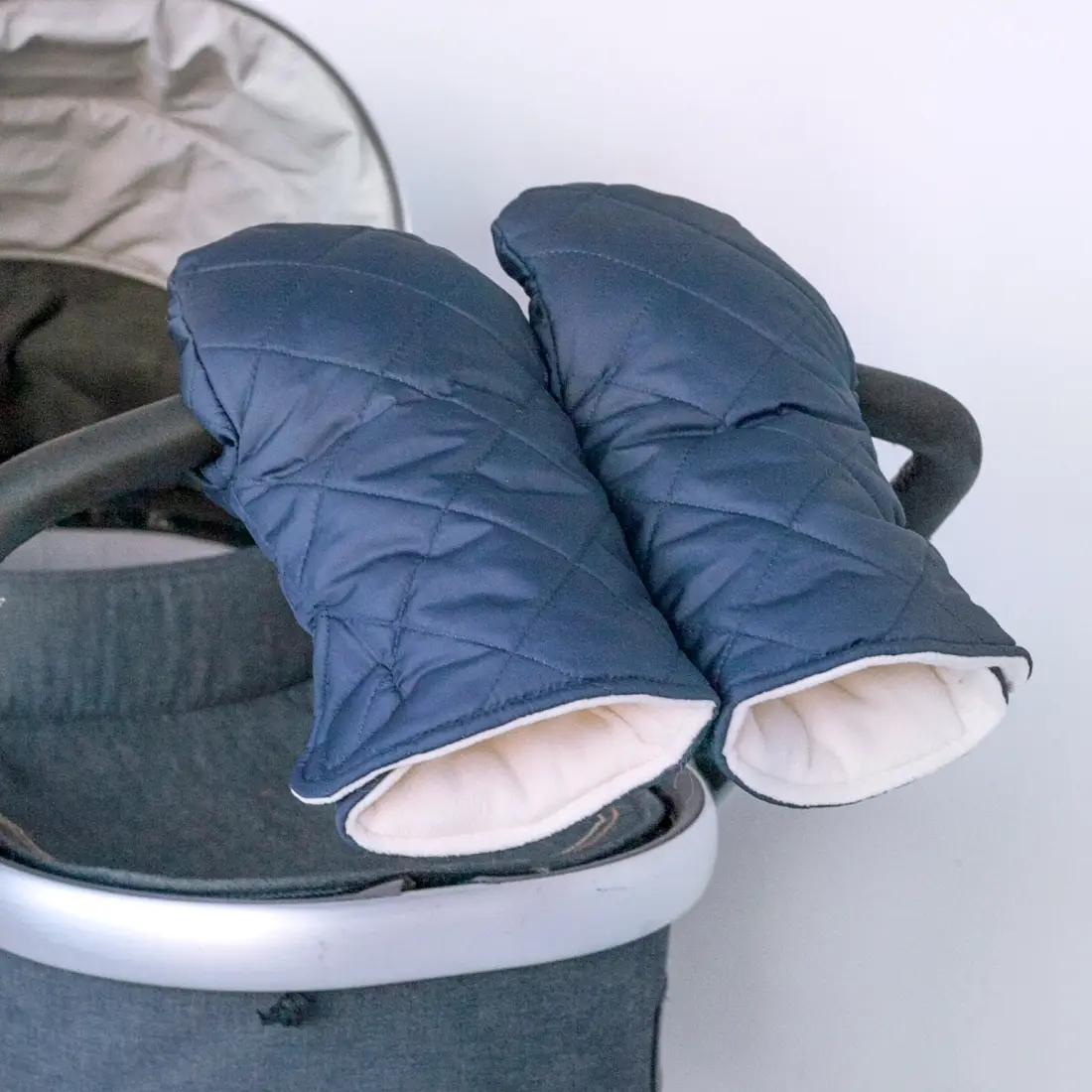 Варежки KiDi Классика тёмно-синий