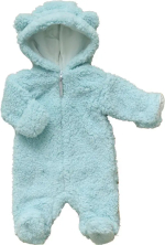 Фотография товара Комбинезон Teddy Bunnyphan, размер 56-62, шерпа, мятный