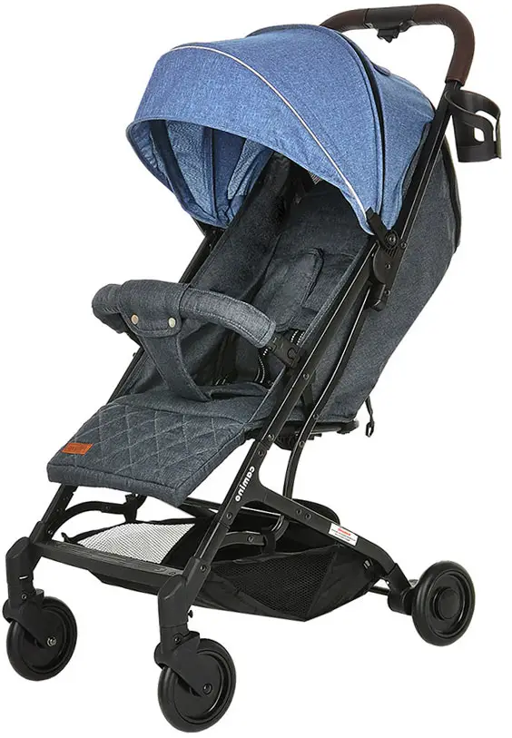 Прогулочная коляска Pituso Camino чёрный джинс