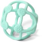 Прорезыватель силиконовый BabyOno серия Оrto мячик мята