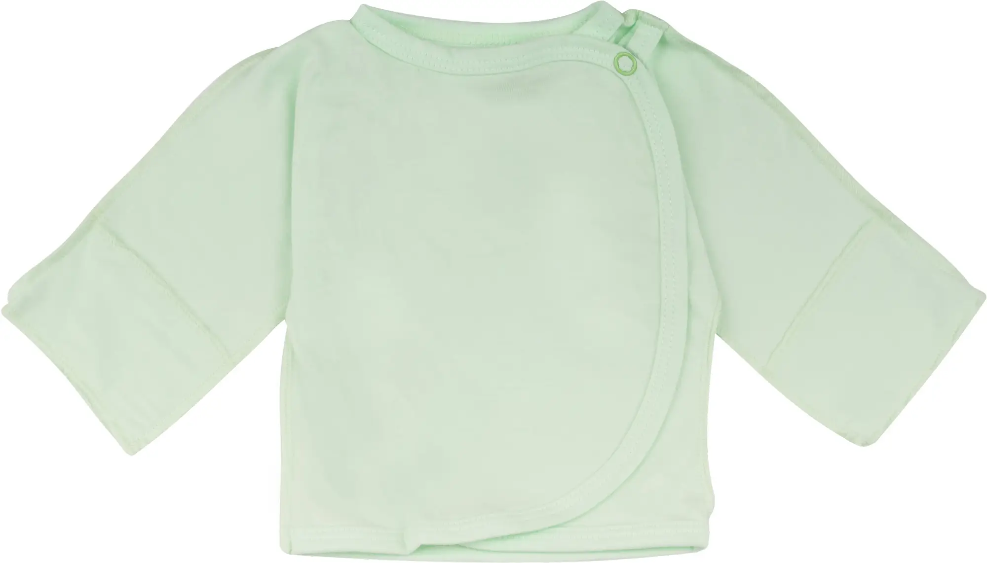 Распашонка Фабрика Бамбук длинный рукав салатный 74