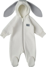 Фотография товара Комбинезон Little Star с капюшоном Зайки, р. 72, крем
