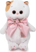Фотография товара Игрушка мягконабивная Ли-Ли Baby с розовым бантом, 20 см
